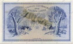 1000 Francs GUYANE  1943 P.16A NEUF