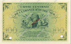 100 Francs Spécimen GUYANE  1943 P.17s SPL