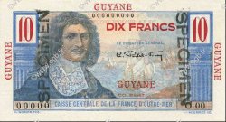 10 Francs Colbert GUYANE  1946 P.20s