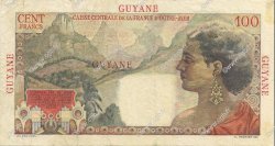 100 Francs La Bourdonnais GUYANE  1946 P.23a SUP