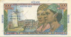 500 Francs Pointe à Pitre GUYANE  1946 P.24s SUP+