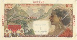 1 NF sur 100 Francs La Bourdonnais GUYANE  1961 P.29 NEUF