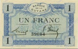 1 Franc GUYANE  1917 P.05 NEUF