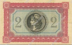 2 Francs GUYANE  1917 P.06 SUP