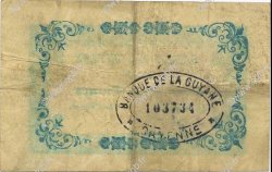 2 Francs GUYANE  1945 P.11C TTB