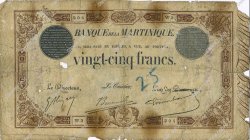 25 Francs MARTINIQUE  1916 P.07b