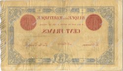 100 Francs MARTINIQUE  1899 P.-- TTB