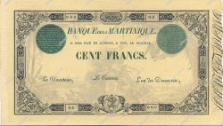 100 Francs MARTINIQUE  1910 P.08