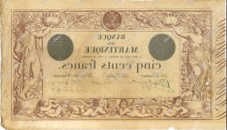 500 Francs MARTINIQUE  1919 P.09 TTB