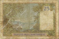 25 Francs MARTINIQUE  1945 P.12 F-