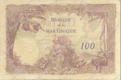 100 Francs MARTINIQUE  1934 P.13 F
