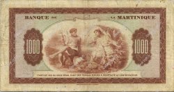 1000 Francs MARTINIQUE  1945 P.21a pr.TTB