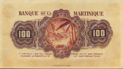 100 Francs MARTINIQUE  1943 P.- SUP