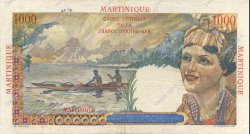 1000 Francs Union Française MARTINIQUE  1946 P.33 TTB+