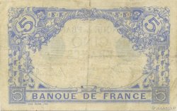 5 Francs BLEU FRANCE  1913 F.02.13 TB+