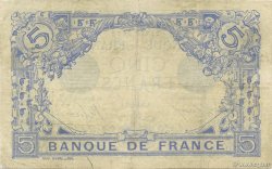 5 Francs BLEU FRANCE  1915 F.02.32 pr.TTB