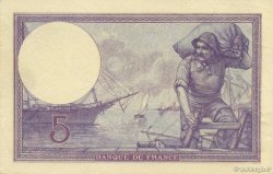 5 Francs FEMME CASQUÉE FRANCE  1918 F.03.02 pr.SPL