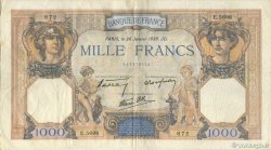 1000 Francs CÉRÈS ET MERCURE type modifié FRANCE  1939 F.38.33 TTB