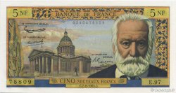 5 Nouveaux Francs VICTOR HUGO FRANCE 1963 F.56.13