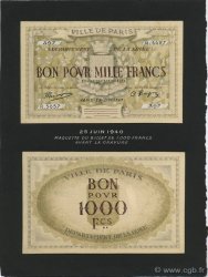 1000 Francs FRANCE regionalism and miscellaneous  1940 F.-- UNC