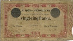 25 Francs rouge GUADELOUPE  1930 P.08 AB
