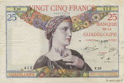 25 Francs GUADELOUPE  1944 P.14 TTB+