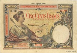 500 Francs GUADELOUPE  1934 P.17 TTB