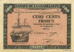 500 Francs GUADELOUPE  1943 P.24a SUP