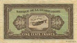 500 Francs GUADELOUPE  1945 P.25a TTB+