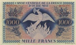 1000 Francs Phénix GUADELOUPE  1944 P.30b