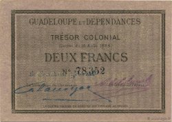 2 Francs GUADELOUPE  1884 P.03a