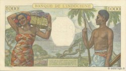 1000 Francs TAHITI  1938 P.15-s UNC-