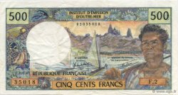 500 Francs TAHITI  1982 P.25B