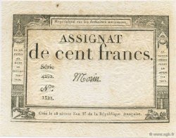 100 Francs FRANCE  1795 Laf.173 pr.NEUF