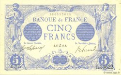 5 Francs BLEU FRANCE  1916 F.02.46 pr.SPL
