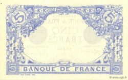 5 Francs BLEU FRANCE  1916 F.02.46 pr.SPL
