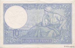 10 Francs MINERVE modifié FRANCE  1939 F.07.07 SUP+