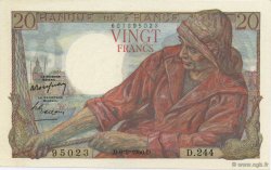 20 Francs PÊCHEUR FRANCE  1950 F.13.17 SPL