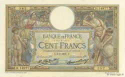 100 Francs LUC OLIVIER MERSON grands cartouches FRANCE  1926 F.24.04 SUP