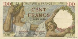 100 Francs SULLY FRANCE  1939 F.26.03 TTB+