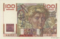 100 Francs JEUNE PAYSAN FRANCE  1947 F.28.14 pr.SPL