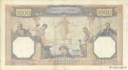 1000 Francs CÉRÈS ET MERCURE FRANCE  1933 F.37.08 TTB