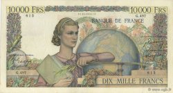 10000 Francs GÉNIE FRANÇAIS FRANCE  1949 F.50.21 pr.TTB