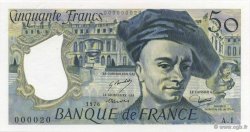 50 Francs QUENTIN DE LA TOUR FRANCE  1976 F.67.01A1