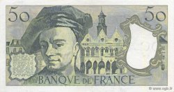 50 Francs QUENTIN DE LA TOUR FRANCE  1982 F.67.08 SUP+