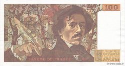 100 Francs DELACROIX modifié FRANCE  1986 F.69.10 pr.NEUF