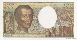 200 Francs MONTESQUIEU alphabet 101 FRANCE  1992 F.70bis.01 SPL