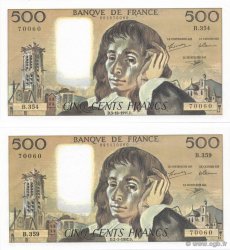 500 Francs PASCAL FRANCE  1991 F.71.48 pr.NEUF
