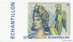50 Francs FRANCE regionalismo y varios  1990  FDC