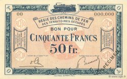 50 Francs FRANCE Regionalismus und verschiedenen  1923 JP.135.09s ST